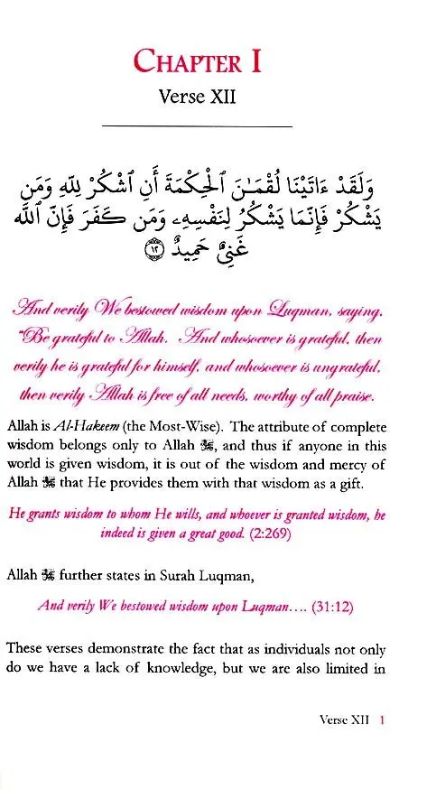 Wisdom from the Wise : Using the Advice of Luqman (a) - Image 5
