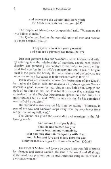Woman in Shari'ah (Islamic Law) - Image 8